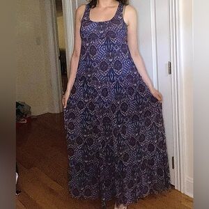 Sundance Sleeveless Maxi Multicolored Dress